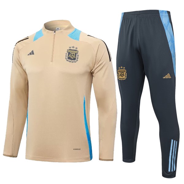 Sudadera De Training Argentina 2024 2025 Amarillo 5